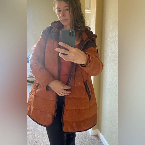 Artka down coat with hood - Picture 6 of 7